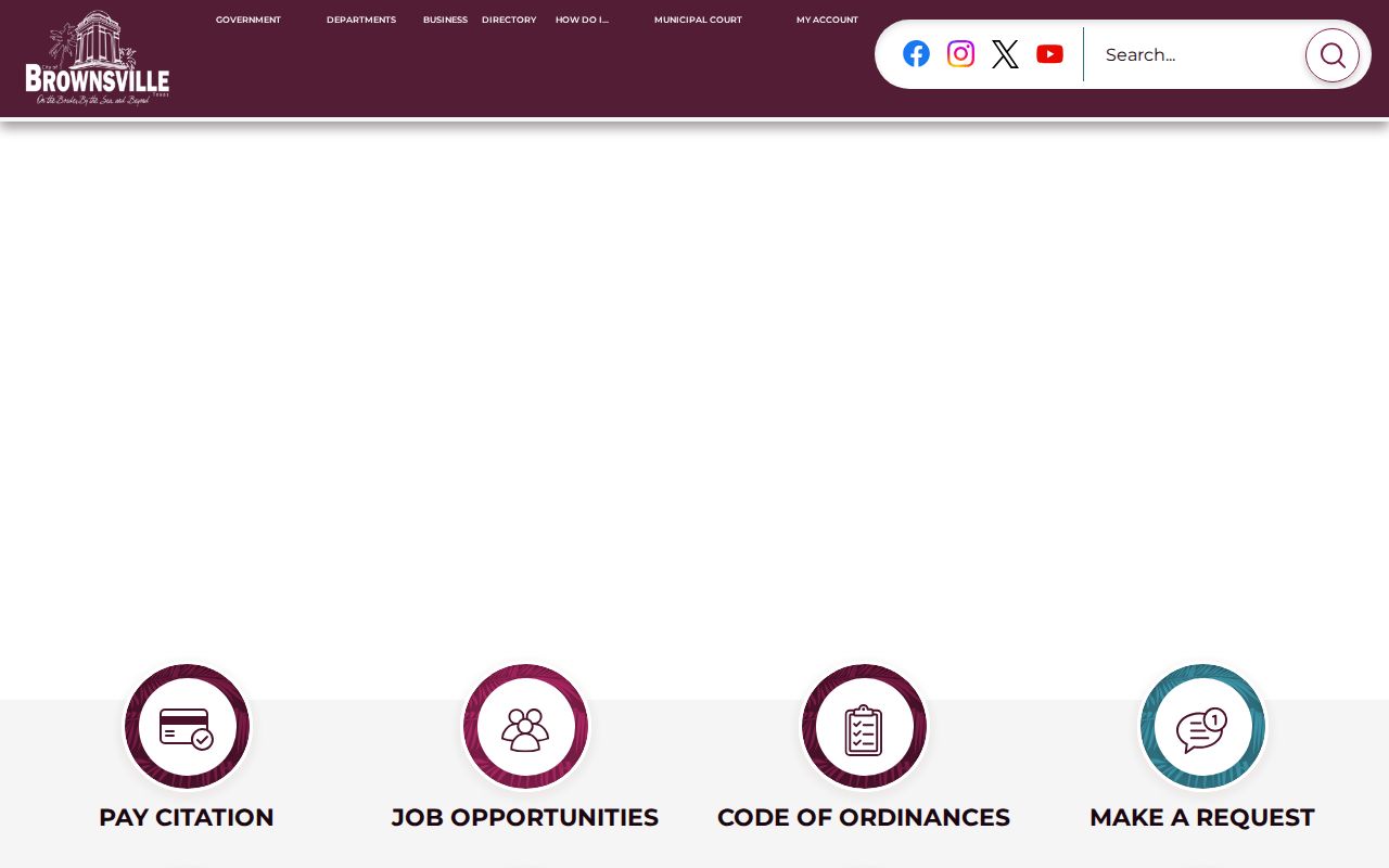 Brownsville criminal records city portal